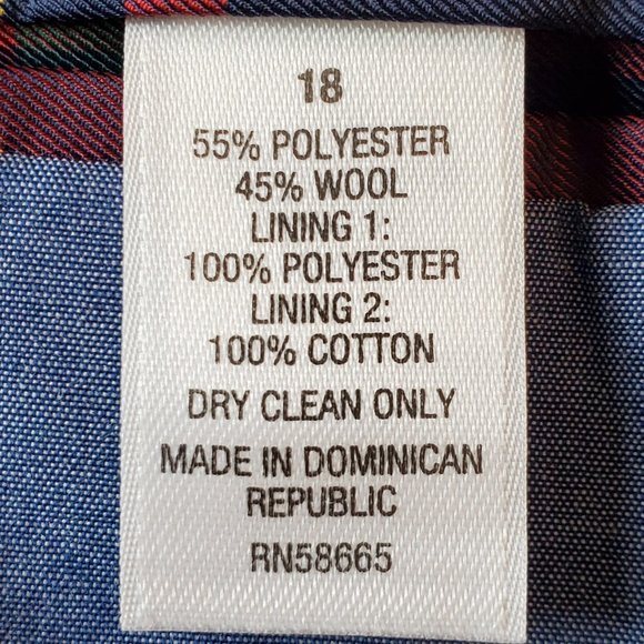 Nordstrom Blue Size 18 Suit Coat Blazer - Picture 4 of 6